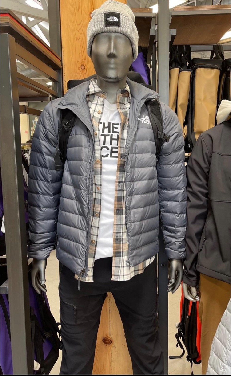 Pre-owned The North Face Mens 550 Down 